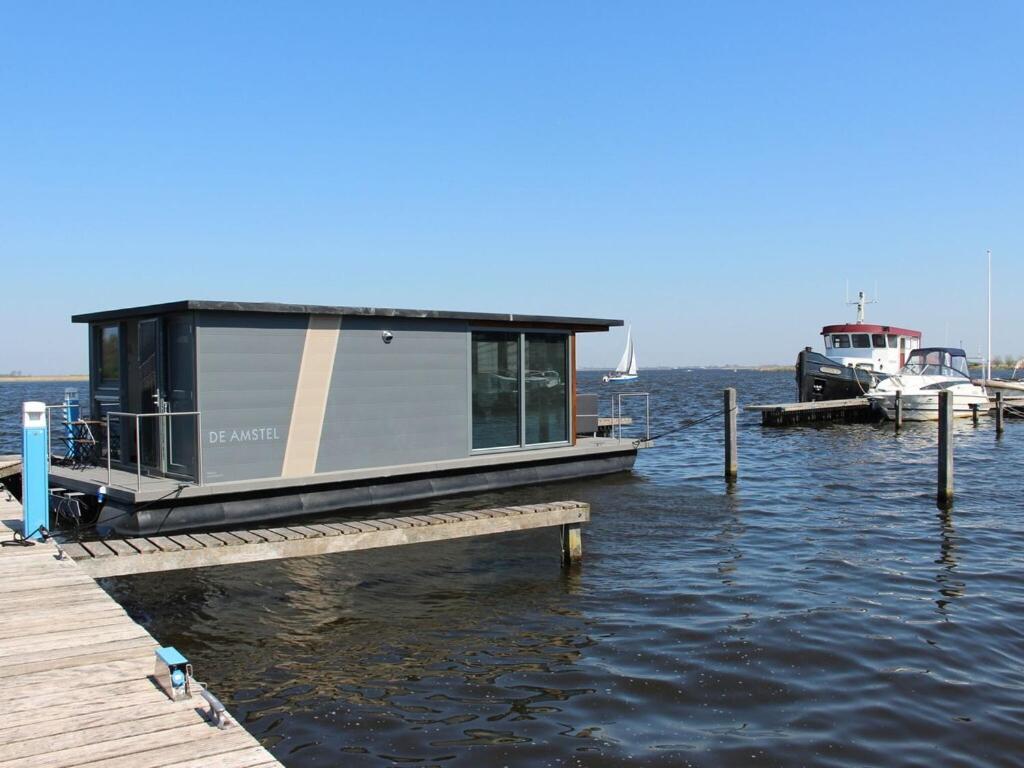 Modern Houseboat With Air Conditioning Located In Marina Uitgeest Экстерьер фото